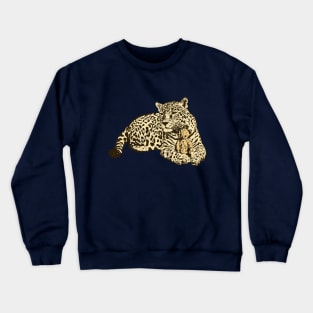 Jaguar Snuggles Crewneck Sweatshirt